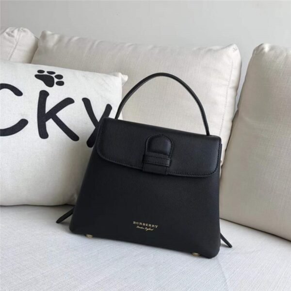 Burberry Burberry counter latest black label Korean tote bag built-in black
